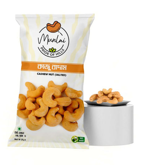 MUNLAI - Roasted Salted Cashew premium 25 gm packet